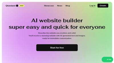 AI-Website-Builder - Qtandard preview